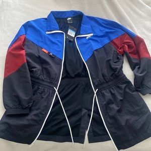 Nike Women’s Clash Woven Track Jacket.